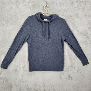 Flaherty Pullover Slub Hoodie Small Sunwashed Heathered Long Sleeve Peru Cotton